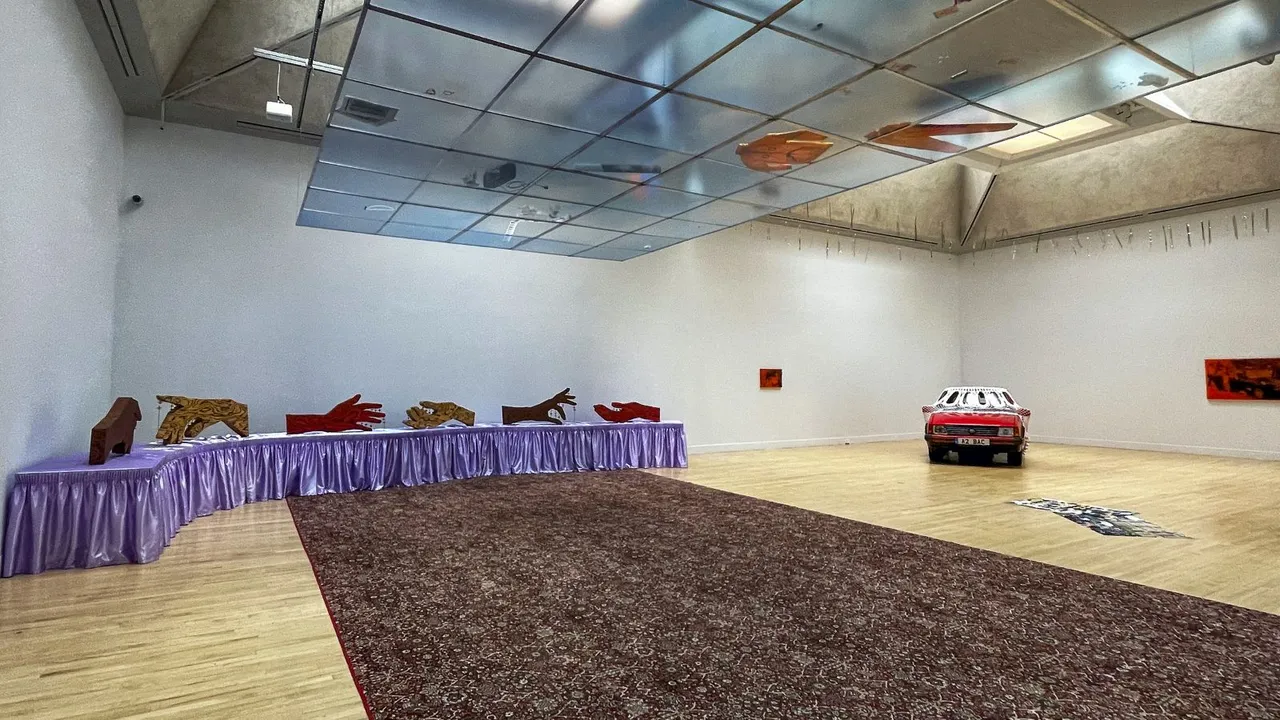 Scottish Sikh artist Jasleen Kaur's Turner Prize 2024 winning exhibition at Tate Britain, in London.