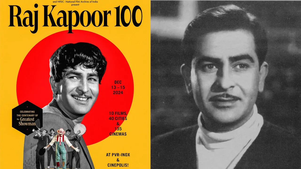 Retrospective on legendary filmmaker Raj Kapoor's birth centenary announced.