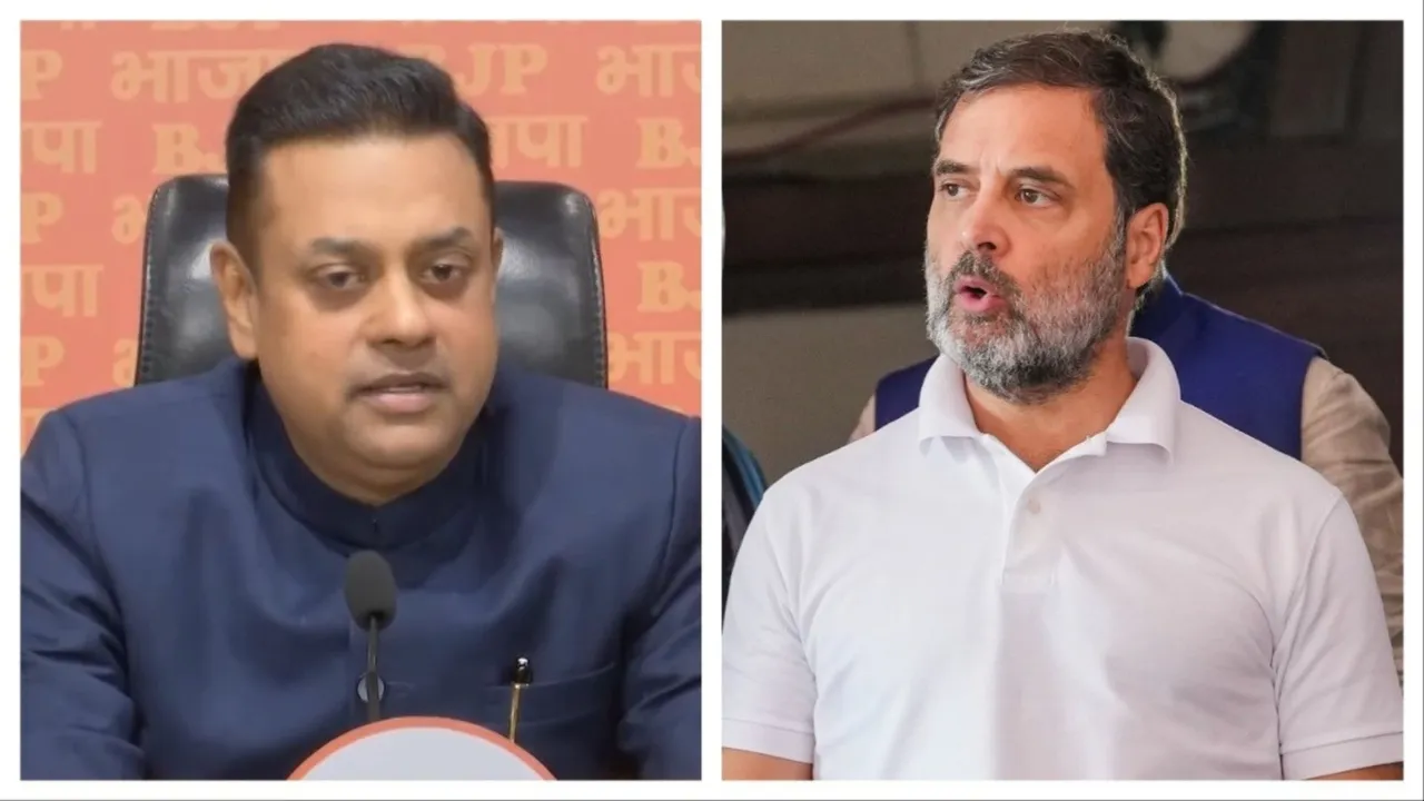 Sambit Patra Rahul Gandhi