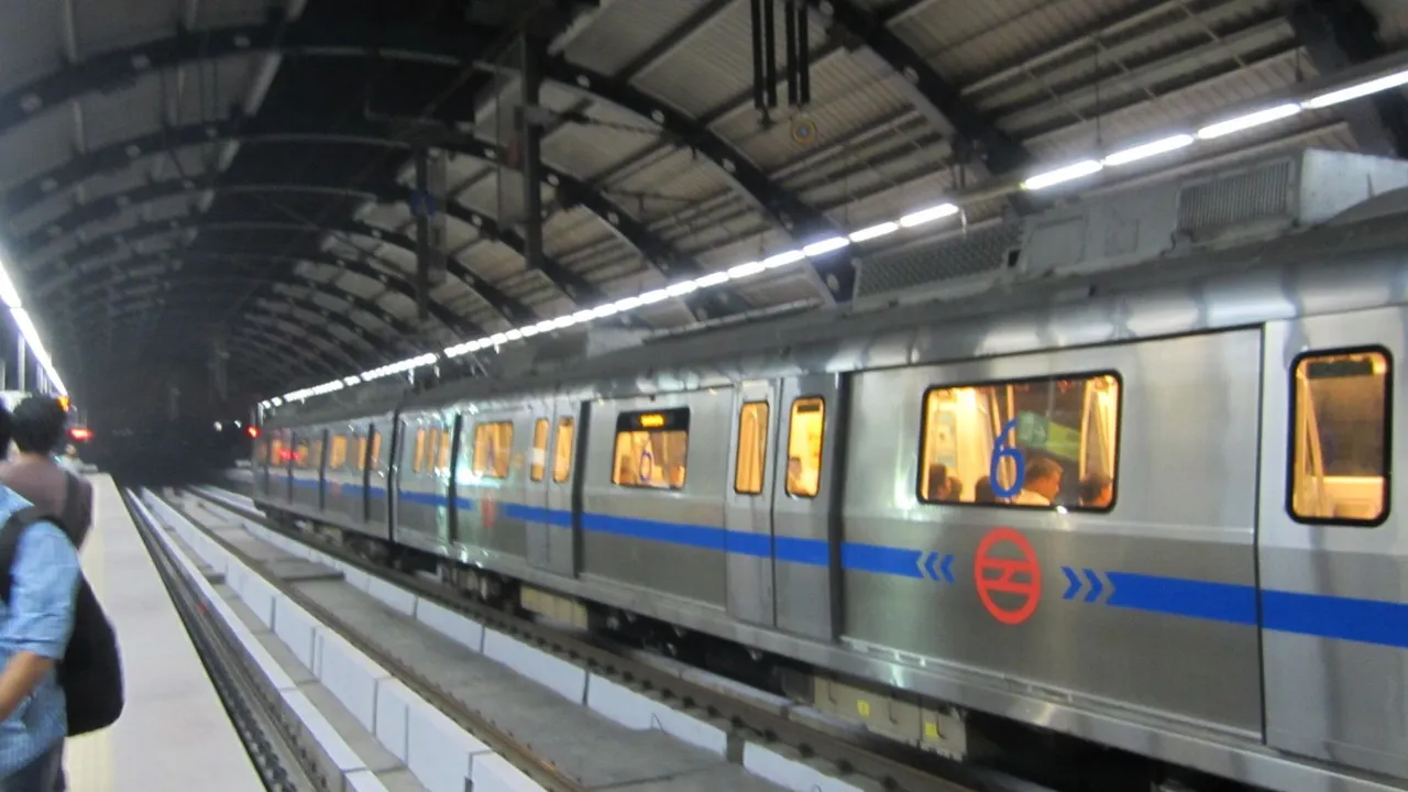 Blue Line Delhi Metro