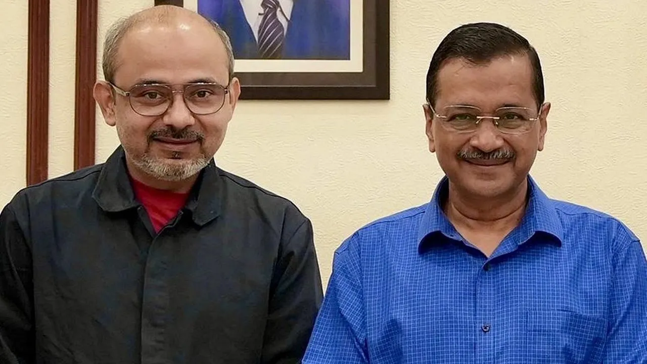 Dilip Pandey Arvind Kejriwal