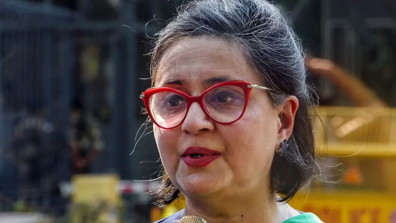 TMC Rajya Sabha MP Sagarika Ghose (File image)