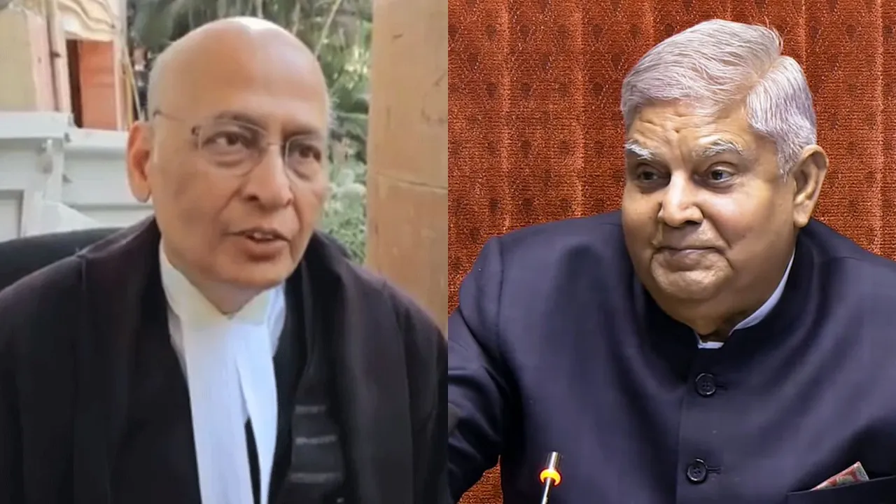 Abhishek Manu Singhvi Jagdeep Dhankhar