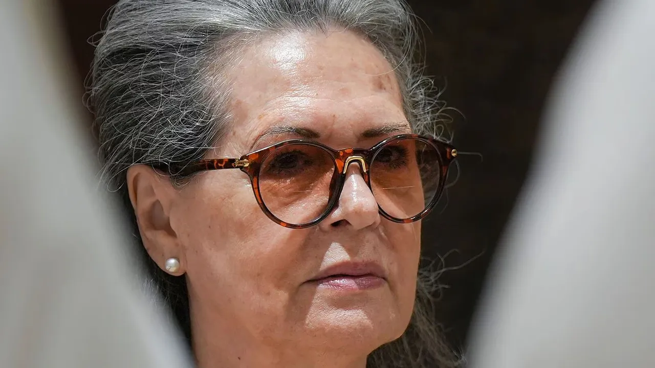 Former Congress president Sonia Gandhi (File image)