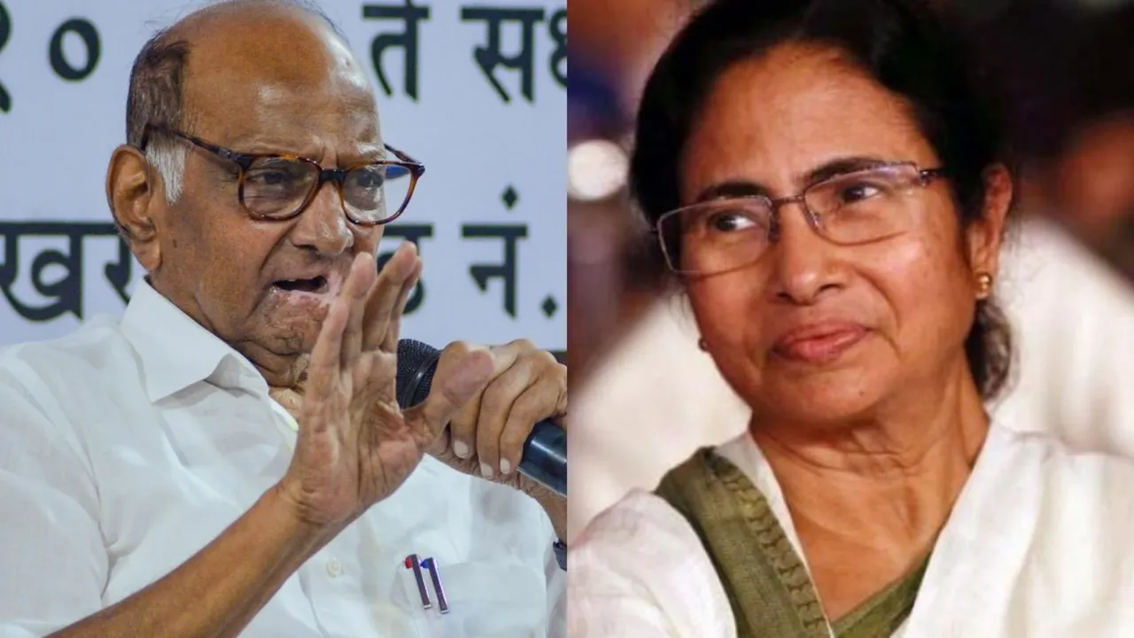 Sharad Pawar Mamata Banerjee