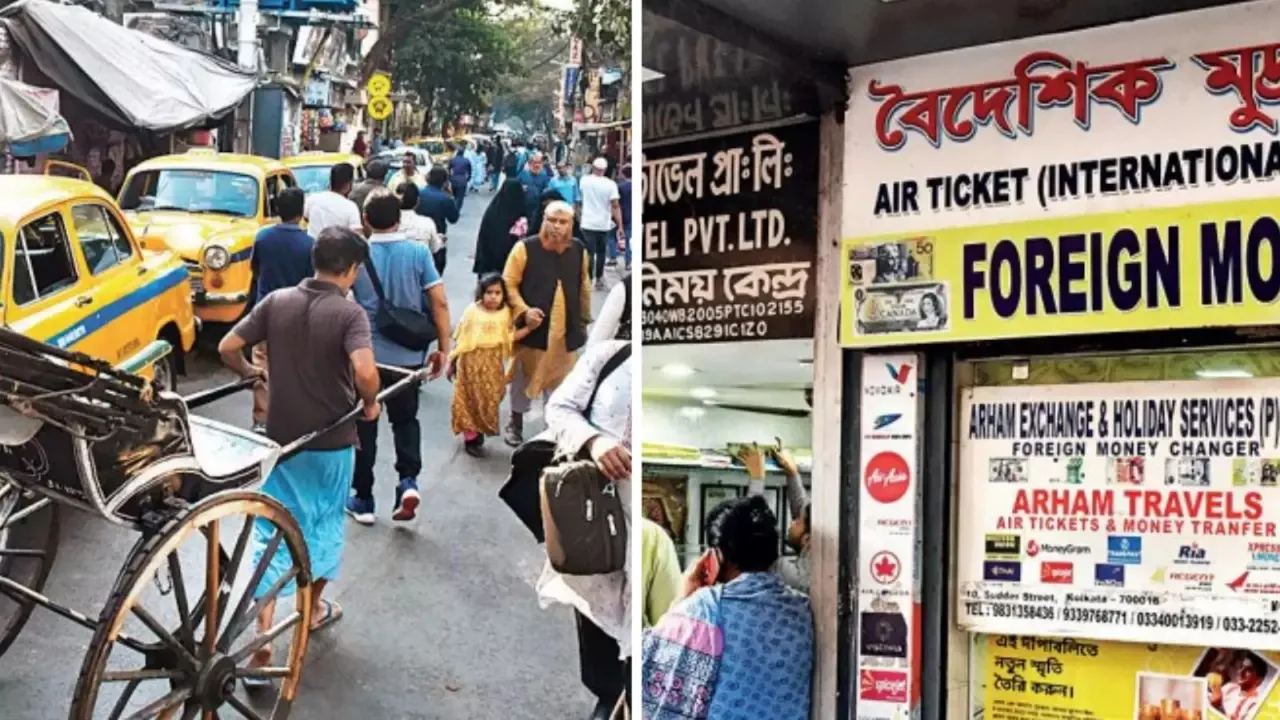 Bangladeshi tourists in Kolkata