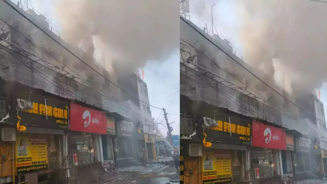 Rajouri Garden Fire