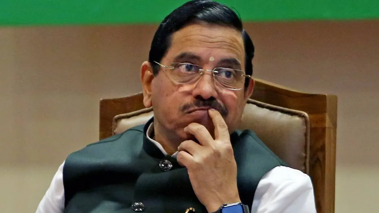 Minister of Consumer Affairs Pralhad Joshi (File image)