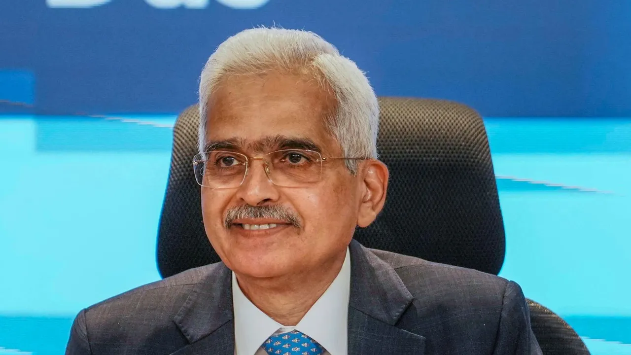 Reserve Bank Of India (RBI) Governor Shaktikanta Das addresses a press conference at the headquarters, in Mumbai, Tuesday, Dec. 10, 2024.