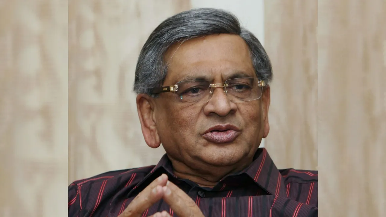 Former External Affairs Minister S M Krishna (File image)