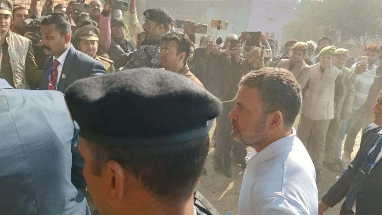 Rahul Gandhi Hathras