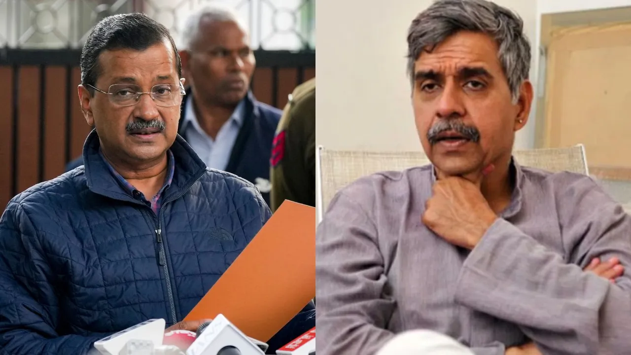 Arvind Kejriwal Sandeep Dikshit