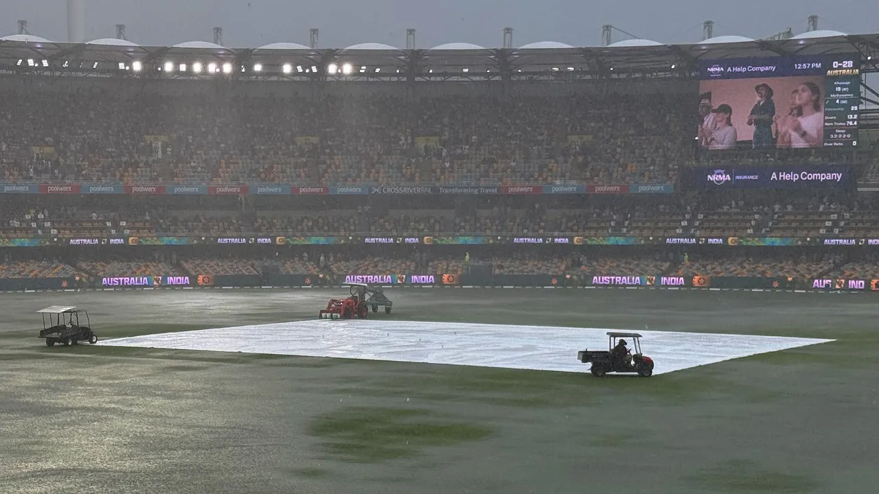 Gabba Brisbane India vs Australia