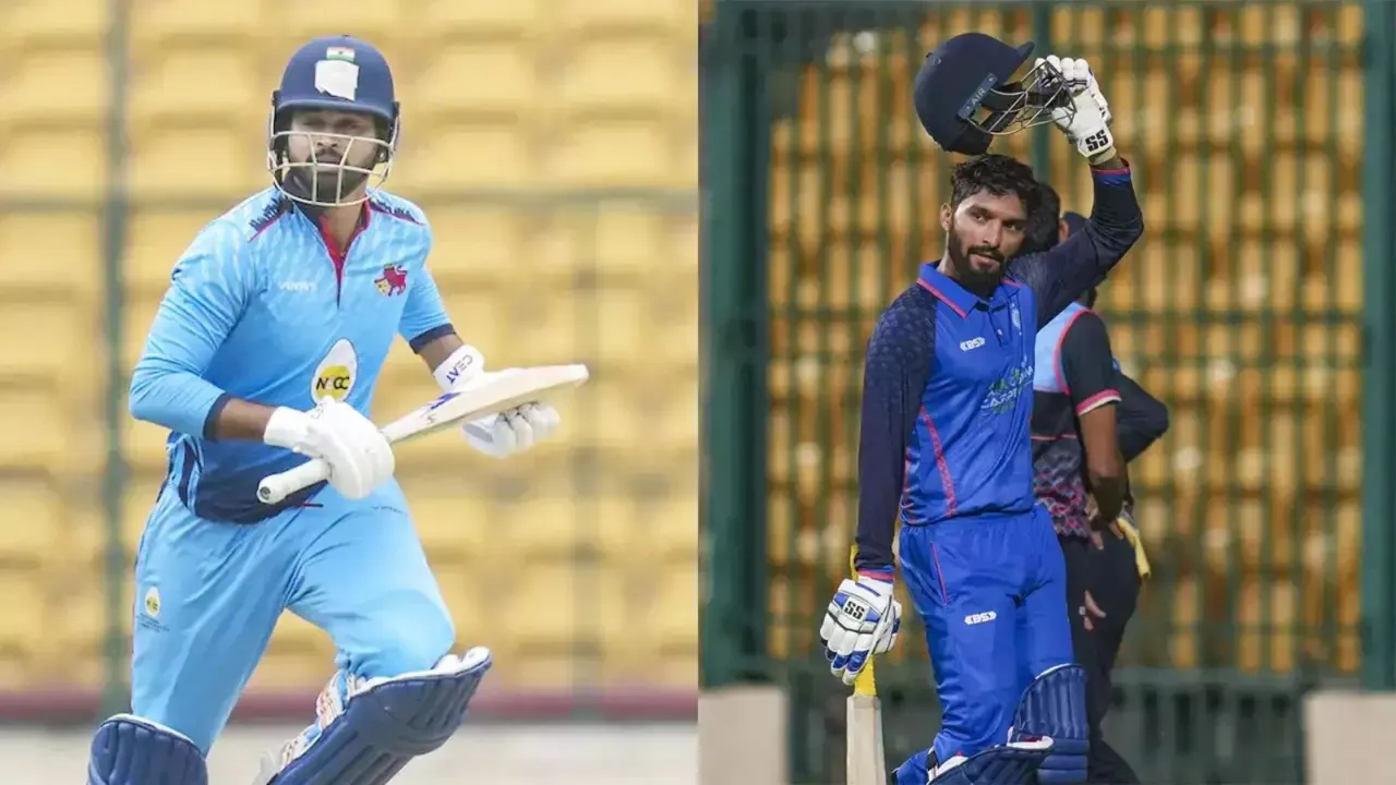 Syed Mushtaq Ali Trophy Final Shreyas Iyer and Rajat Patidar