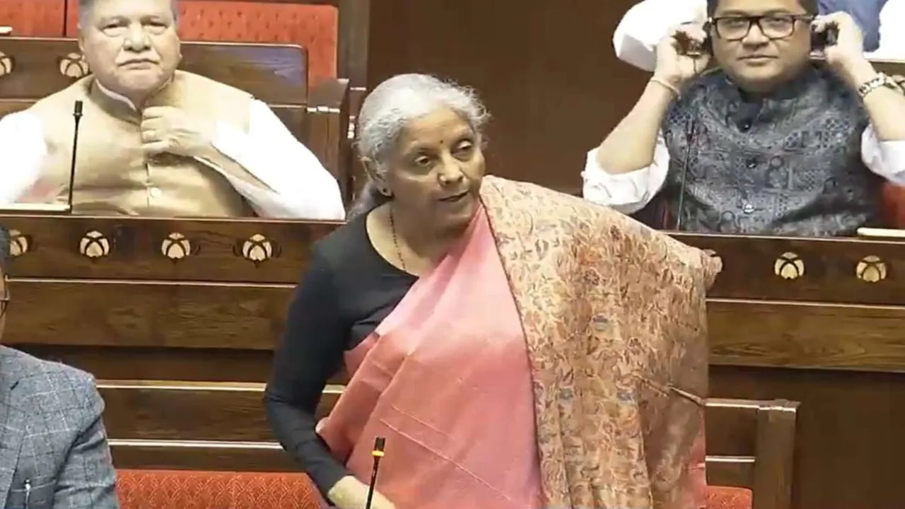 Nirmala Sitharaman Rajya Sabha