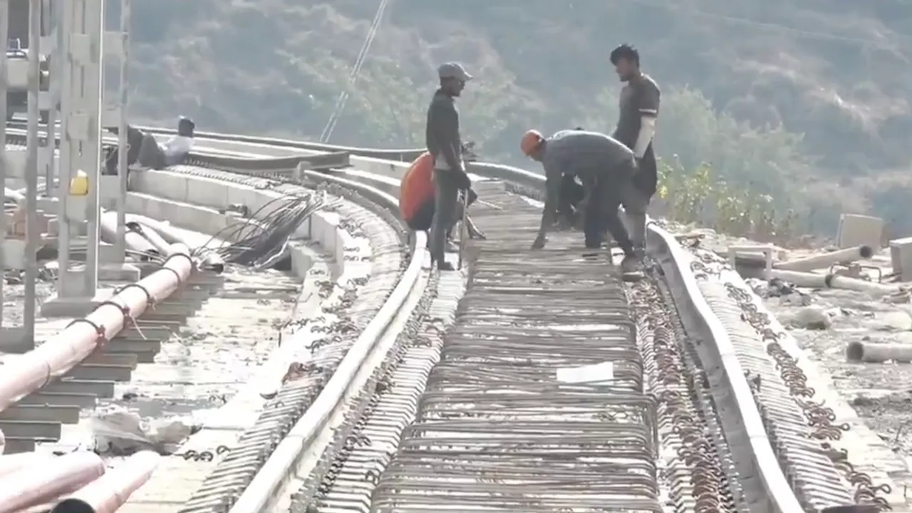 Udhampur-Baramulla rail link