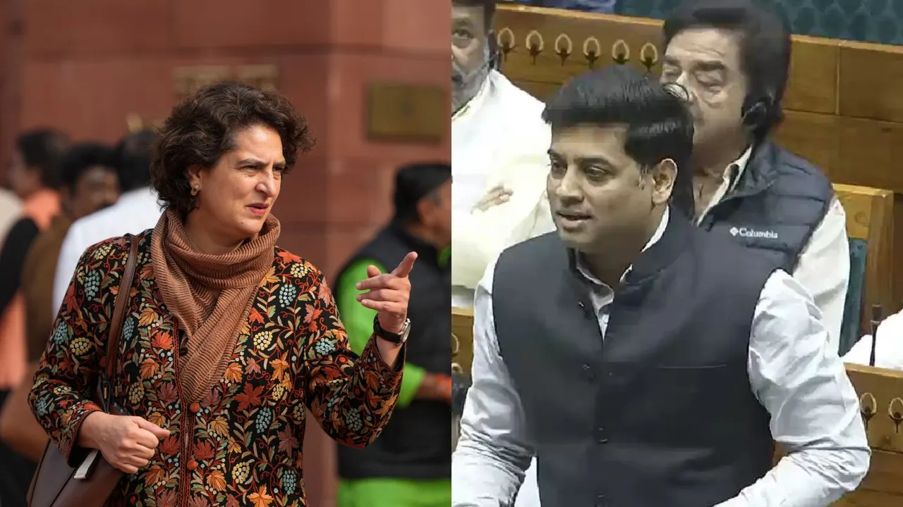 Priyanka Gandhi Shrikant Shinde