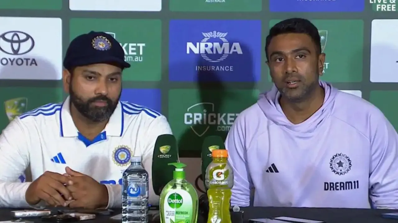 Rohit Sharma Ravichandran Ashwin Press Conference