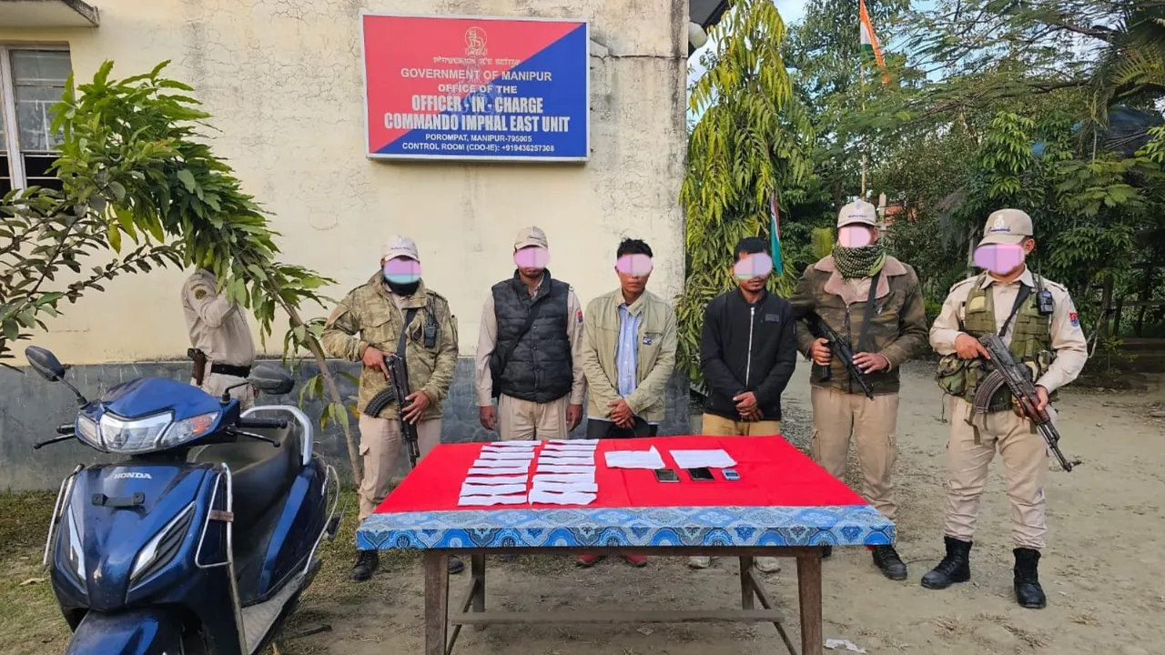 Manipur KCP (PWG) Member Arrest