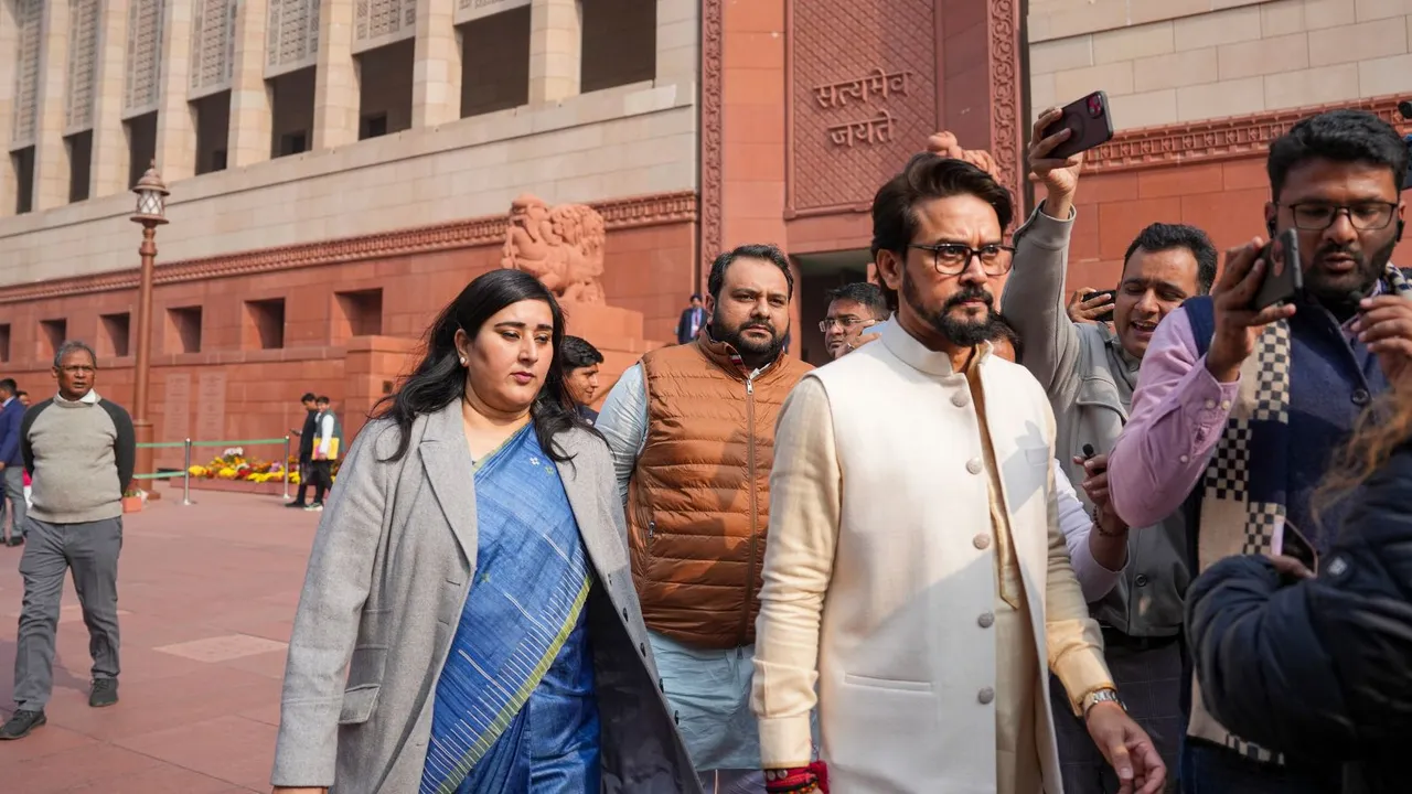 Anurag Thakur Bansuri Swaraj