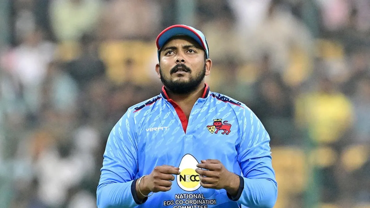 Prithvi Shaw Vijay Hazare Trophy
