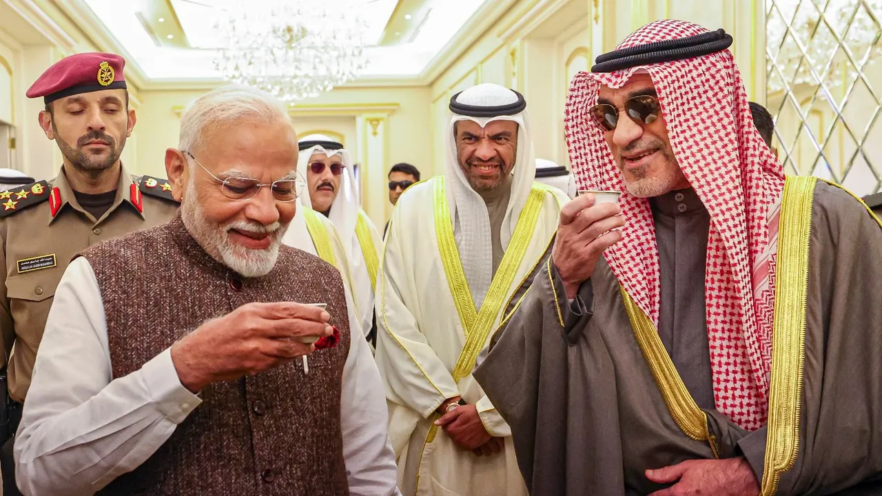 PM Modi Kuwait Visit