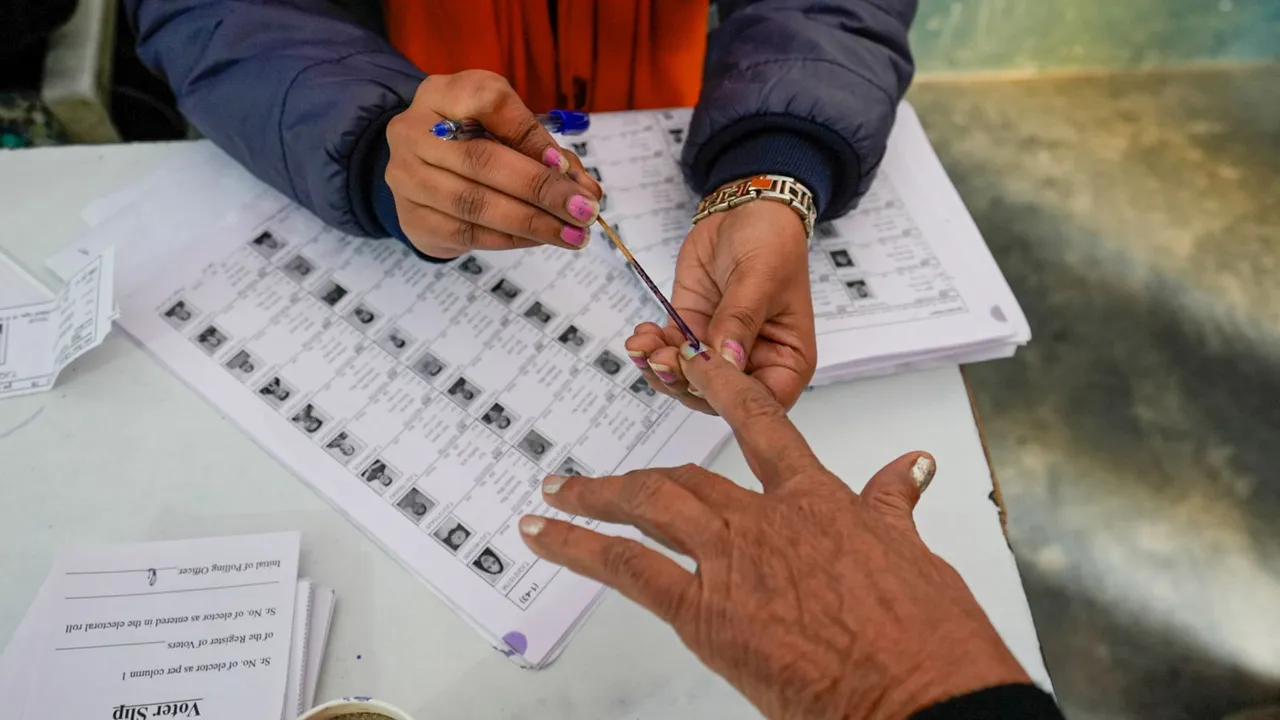 Punjab Election Image Voting Image Election Commission of India ECI image