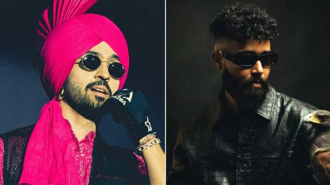 Diljit Dosanjh and AP Dhillon
