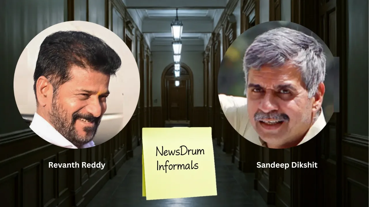 Revanth Reddy and Sandeep Dikshit