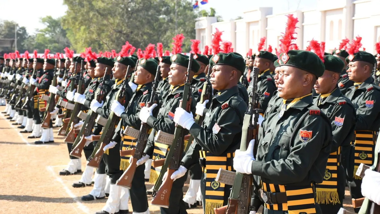 Manipur Police Recruits