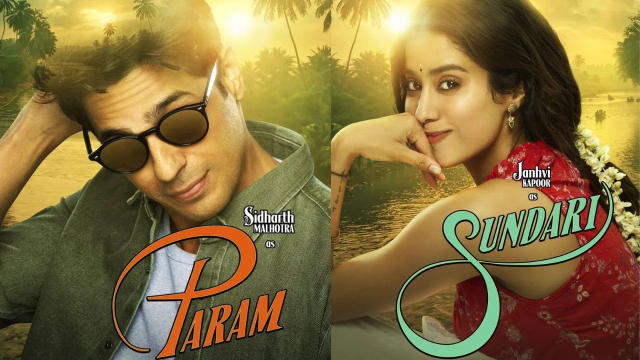 Janhvi Kapoor Sidharth Malhotra Param Sundari