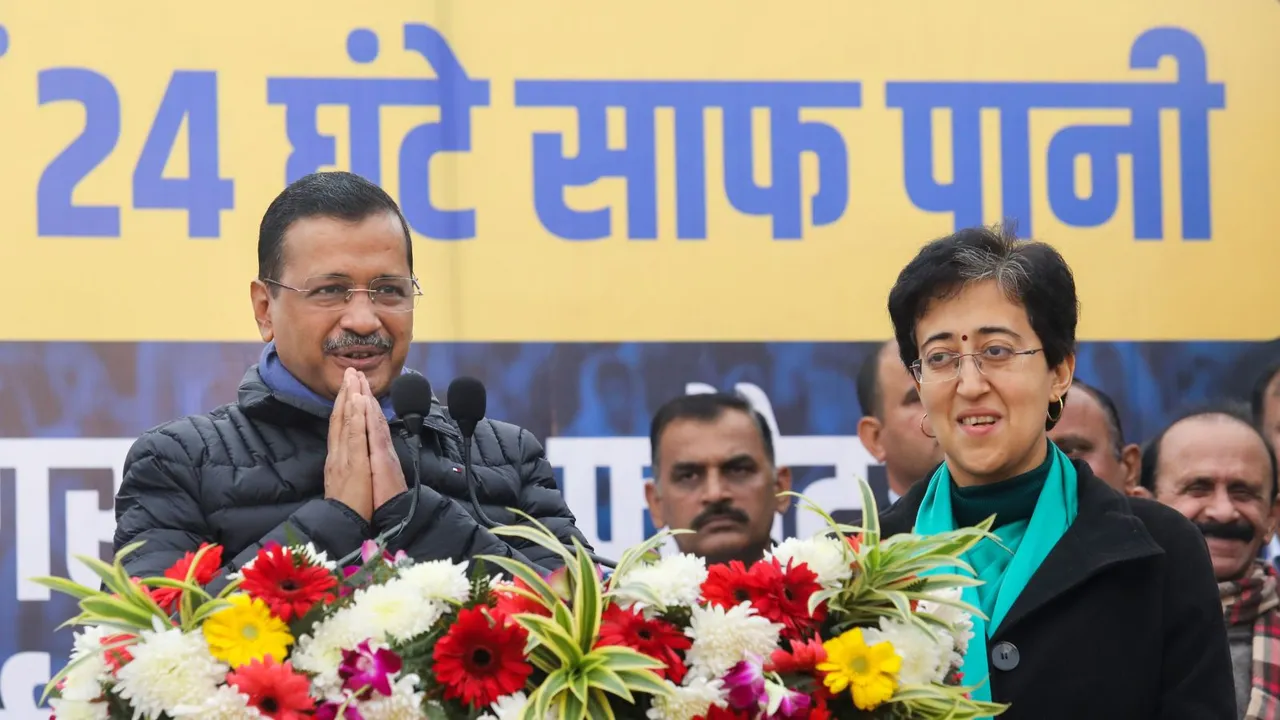 Arvind Kejriwal Atishi AAP Aam Aadmi Party