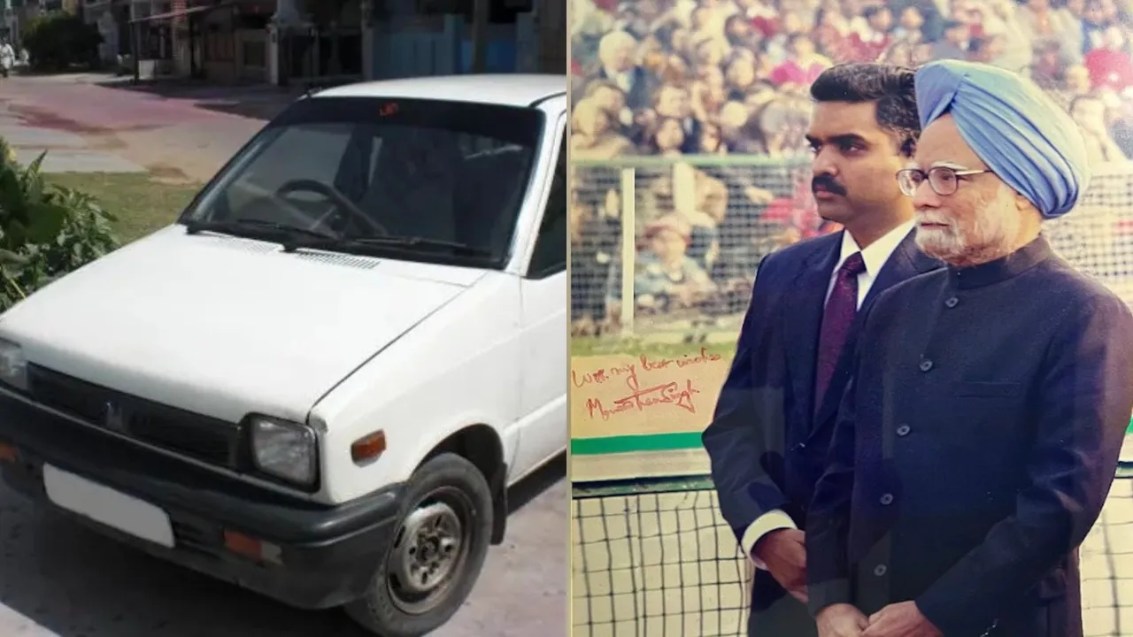 Manmohan Singh Maruti 800