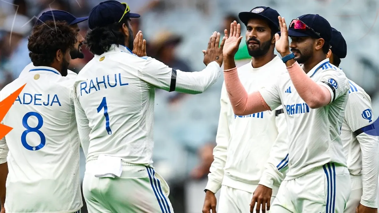 Melbourne innings break India vs Australia