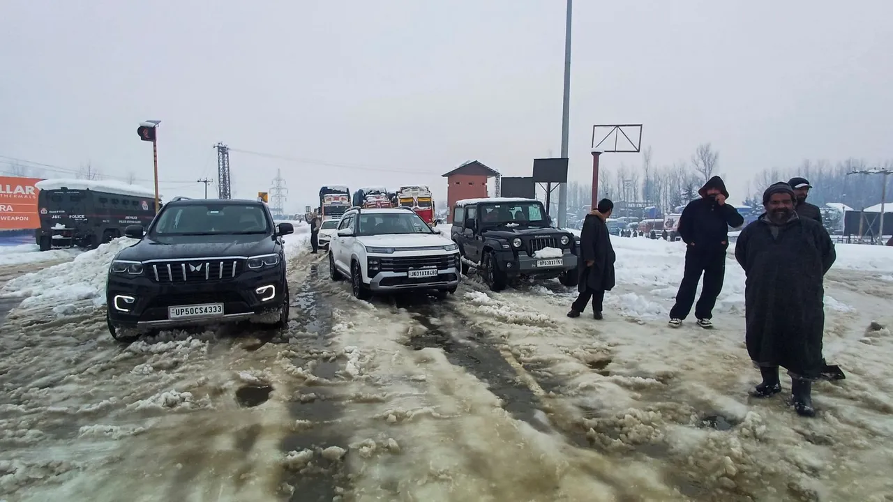 Anantnag Kashmir snowfall
