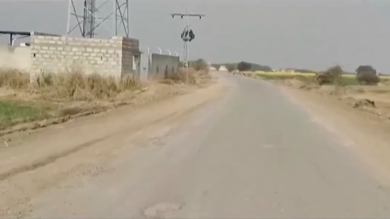A road in Pakistan