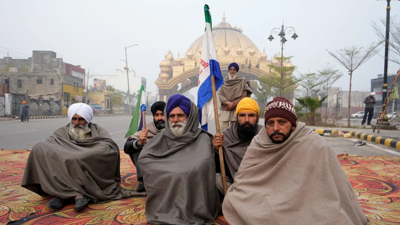 Punjab Bandh Farmers Protest
