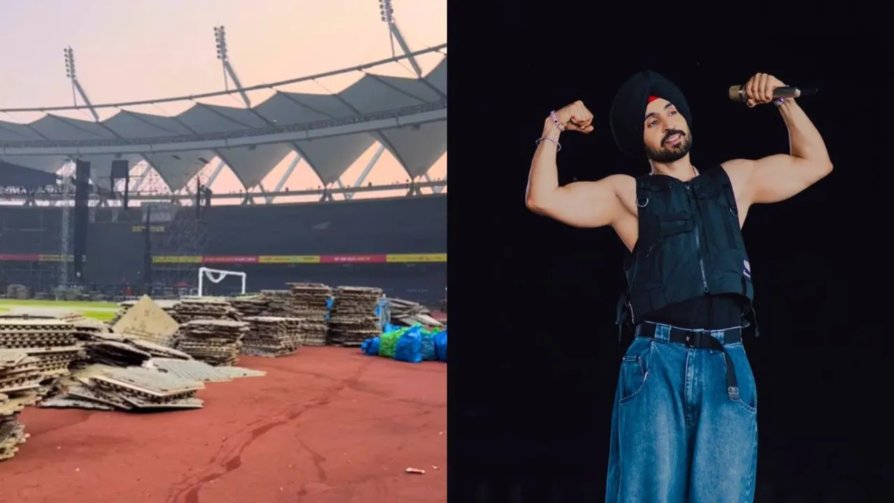 Diljit Dosanjh JLN Stadium