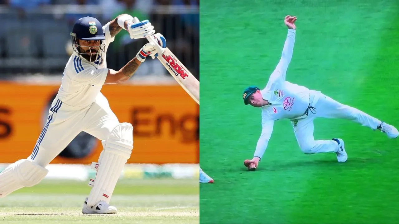 Steve Smith Virat Kohli Wicket