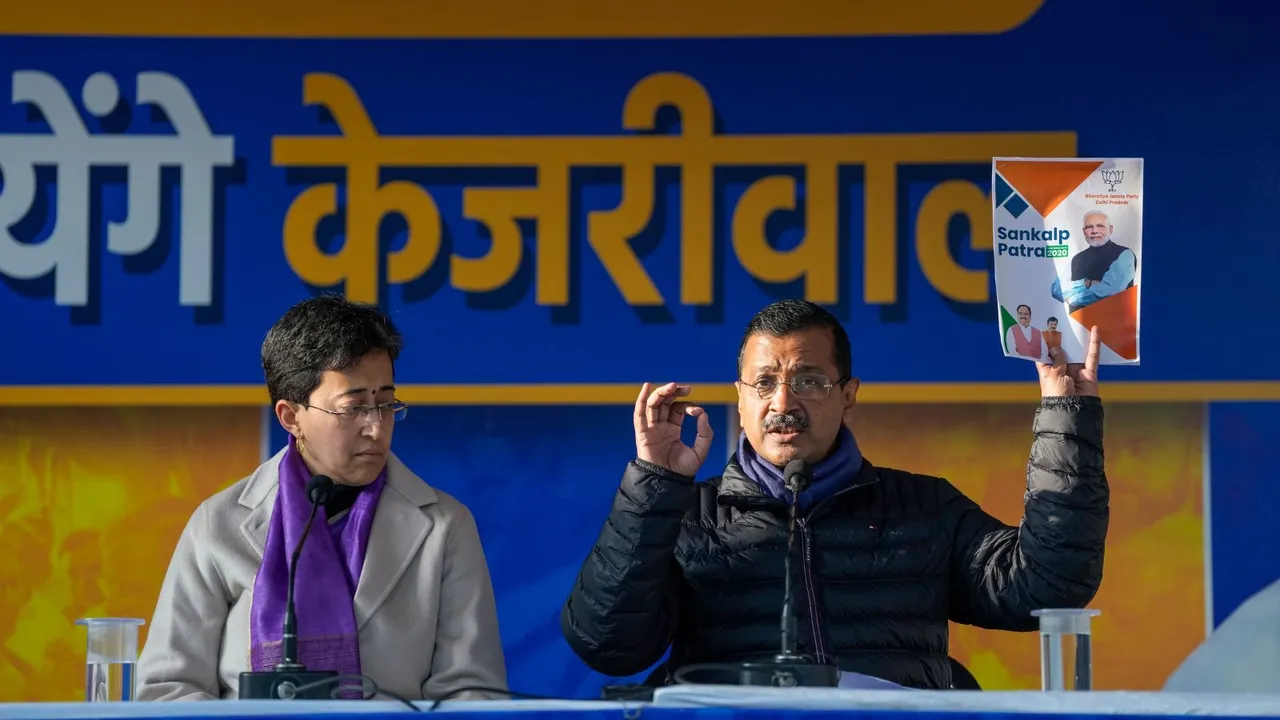 Arvind Kejriwal Atishi AAP
