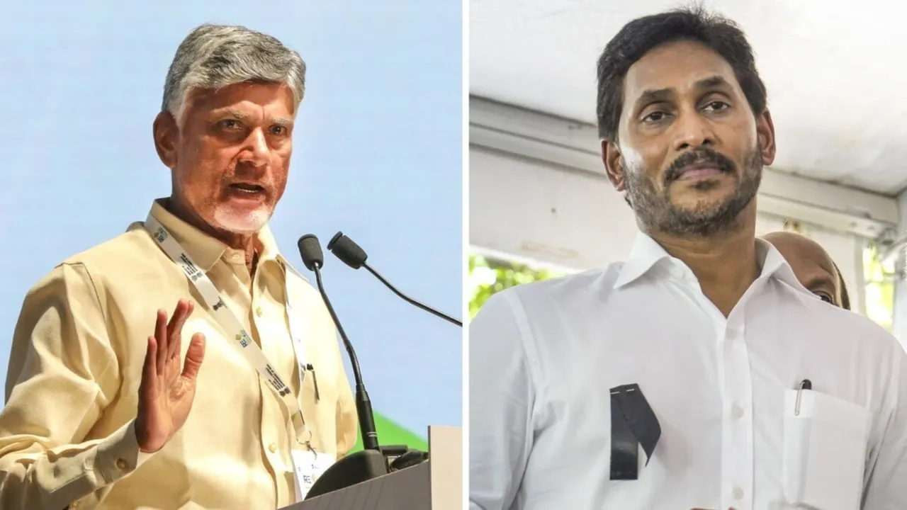 YS Jagan Mohan Reddy N Chandrababu Naidu