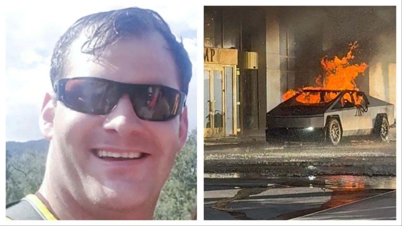 Tesla Cybertruck Blast Matthew Livelsberger