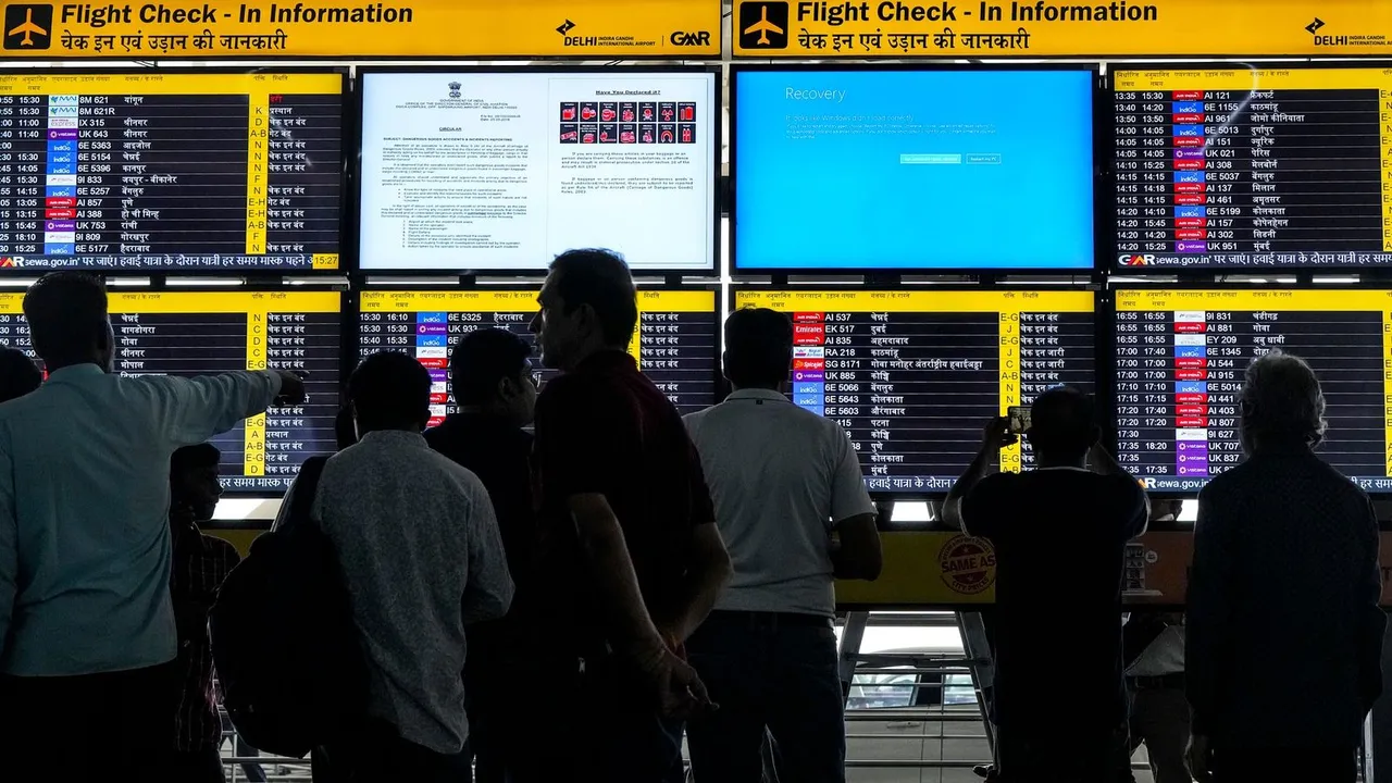Delhi Airport Flight Delay image Flight Cancellations