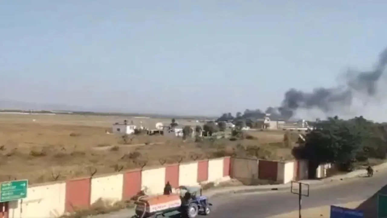 Helicopter crash Gujarat Porbandar