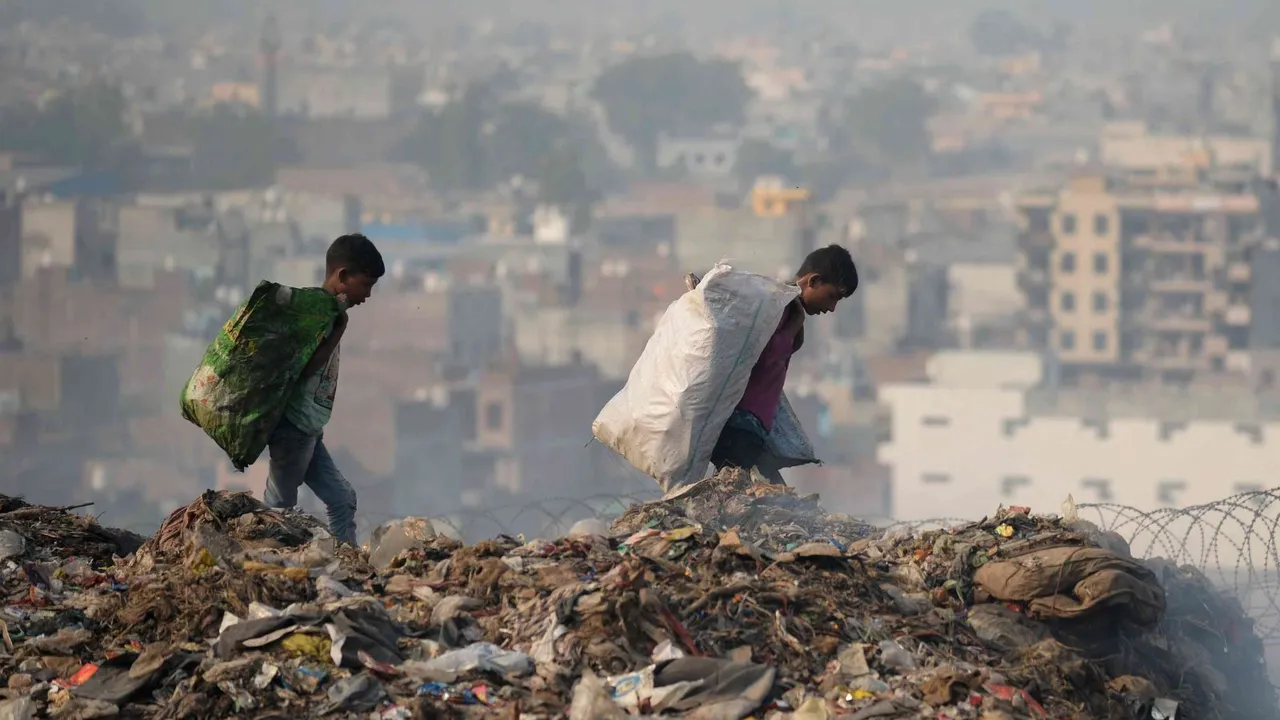 Bhalswa Landfill Ghazipur Landfill Delhi Waste Management