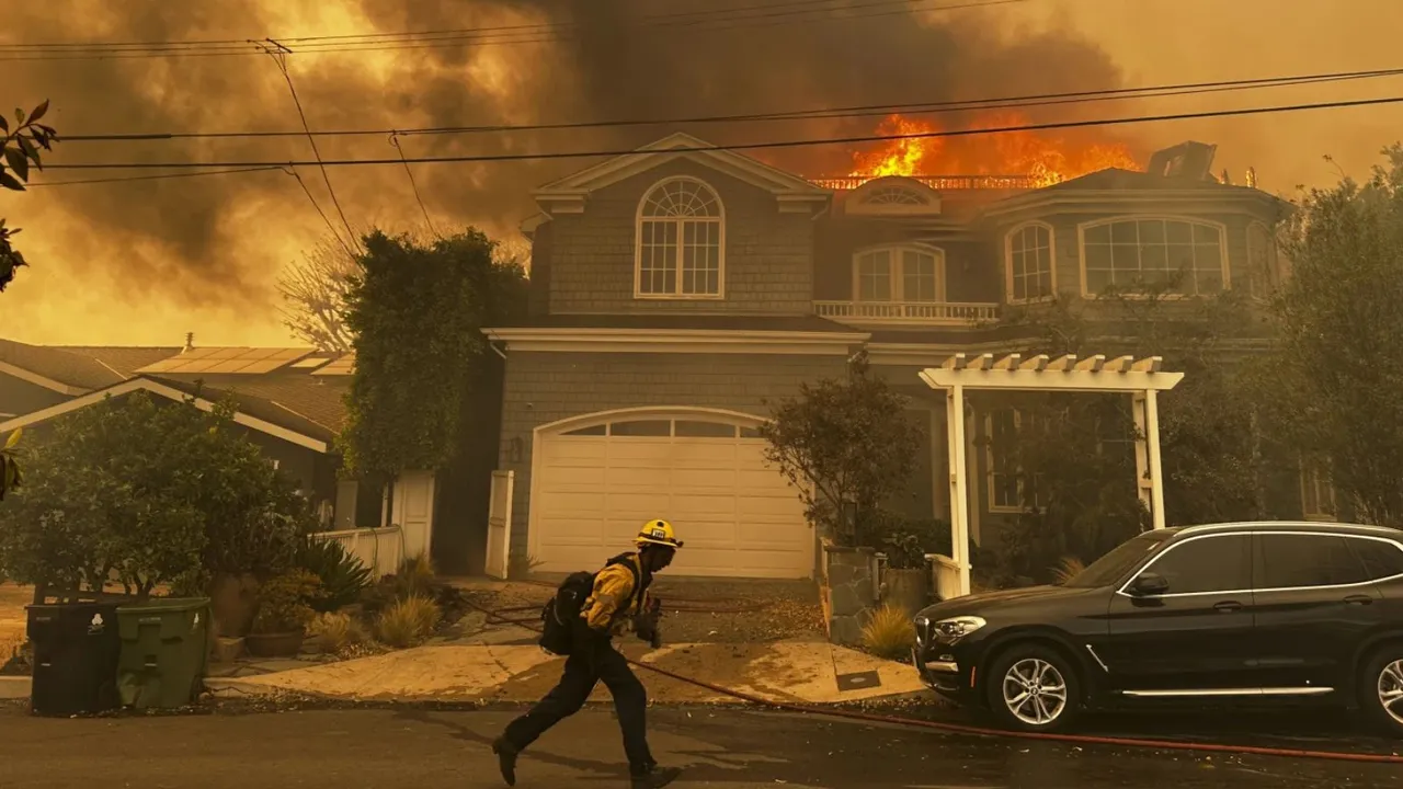 Los Angeles wildfire