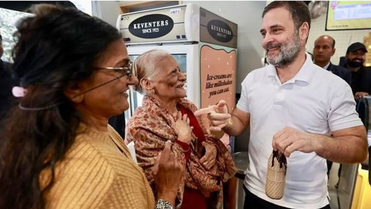 Rahul Gandhi in Keventers