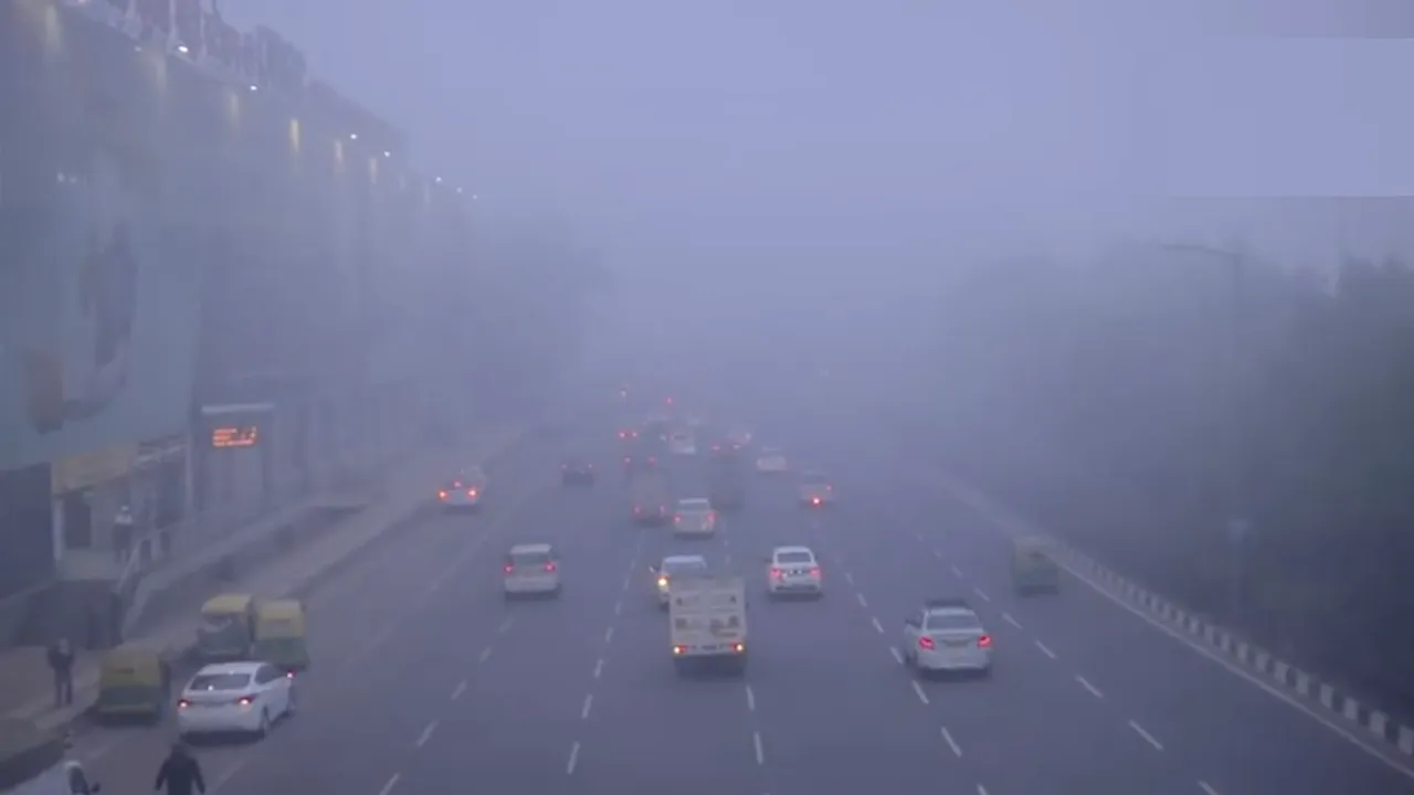 Delhi fog