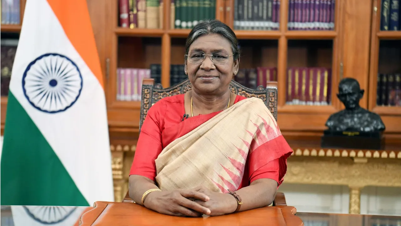Indian President Draupadi Murmu