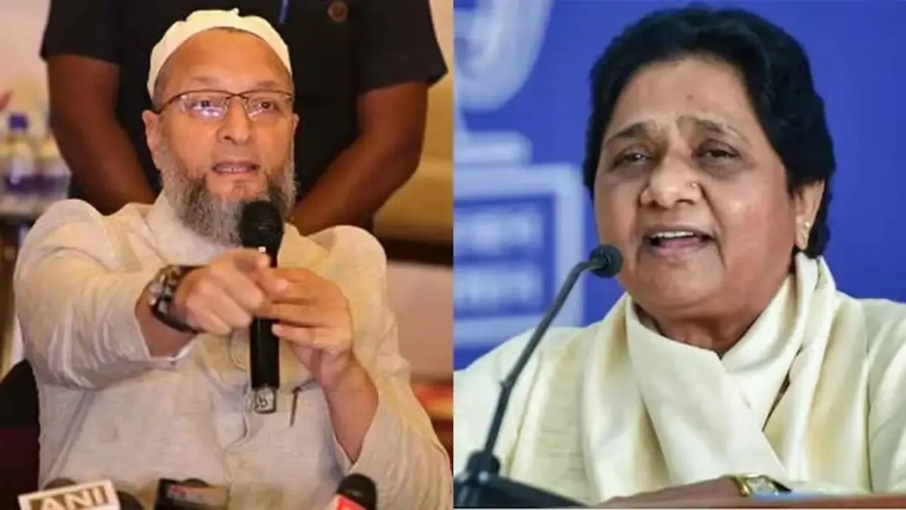 Asaduddin Owaisi and Mayawati